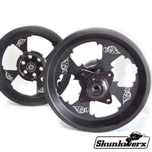 Load image into Gallery viewer, Warrior Billet Wheel Set 12&quot; Front 10” Rear for Disc Brakes
