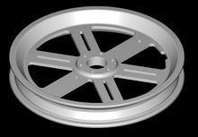 Load image into Gallery viewer, 6 Spoke Billet Wheel Set 12&quot; Front 10” Rear for Disc Brakes
